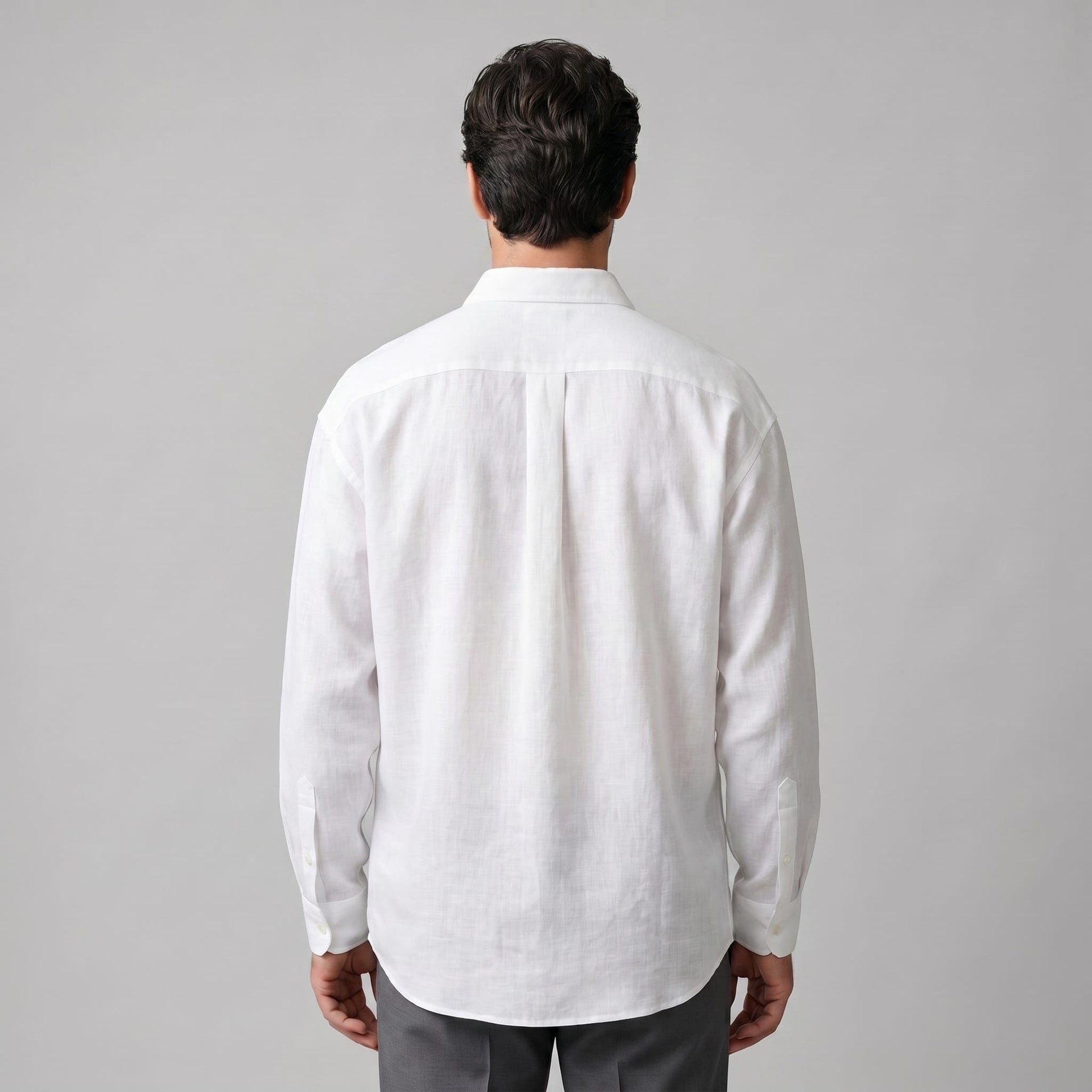 Herren Oversize-Hemd mit Brusttasche | Hermann
