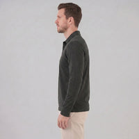 Herren Langarm-Poloshirt mit Knopfleiste | Lukas