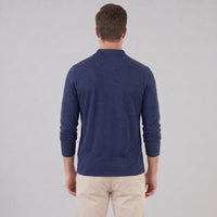 Herren Langarm-Poloshirt mit Knopfleiste | Lukas