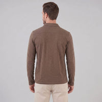 Herren Langarm-Poloshirt mit Knopfleiste | Lukas
