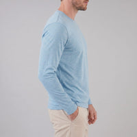 Herren Langarmshirt mit Rundhalsausschnitt | Hjalmar