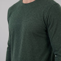Herren Langarmshirt mit Rundhalsausschnitt | Hjalmar