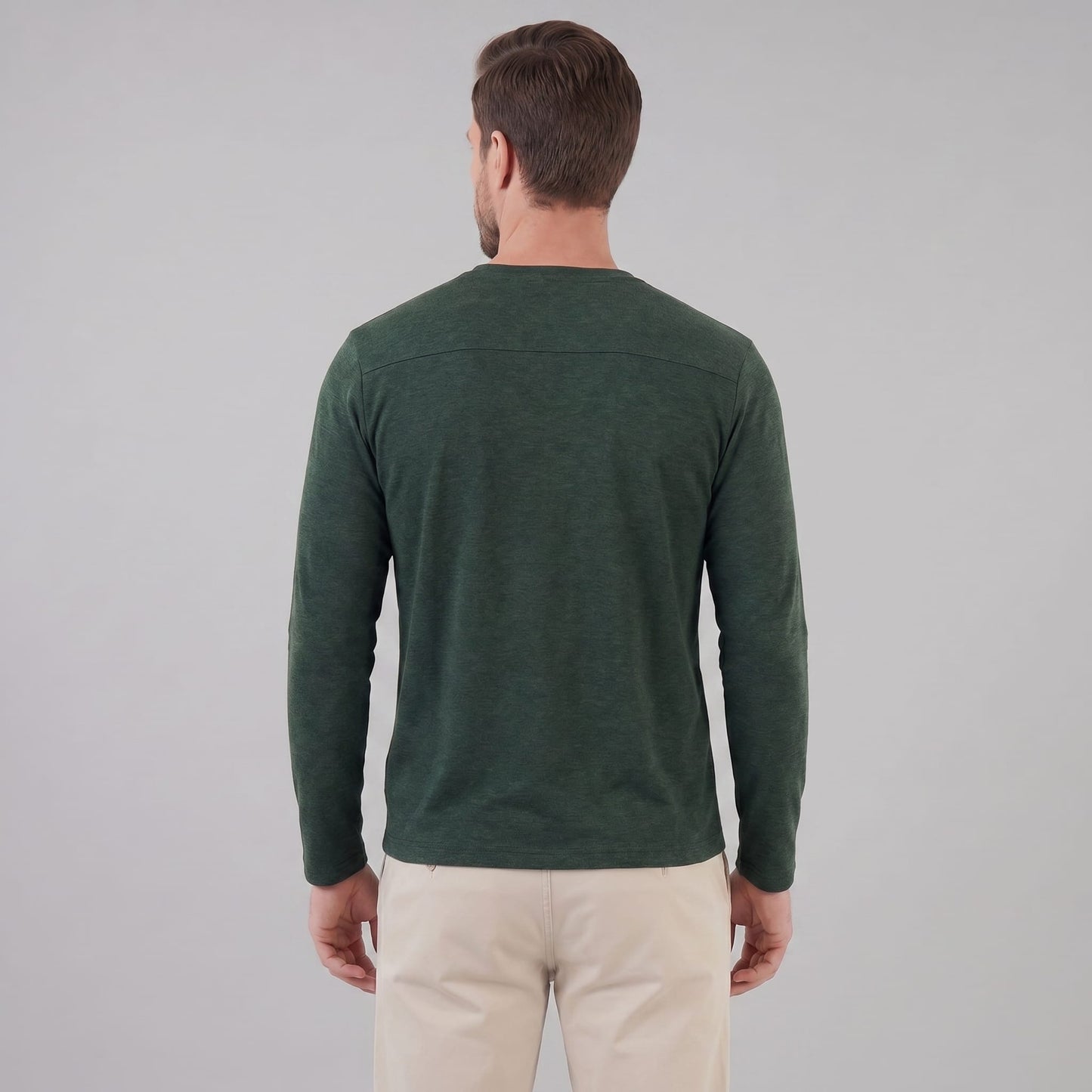 Herren Langarmshirt mit Rundhalsausschnitt | Hjalmar_21