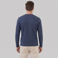 Herren Langarmshirt mit Rundhalsausschnitt | Hjalmar