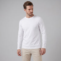 Herren Langarmshirt mit Rundhalsausschnitt | Hjalmar