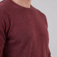 Herren Langarmshirt mit Rundhalsausschnitt | Hjalmar