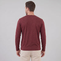 Herren Langarmshirt mit Rundhalsausschnitt | Hjalmar