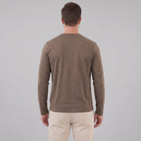 Herren Langarmshirt mit Rundhalsausschnitt | Hjalmar