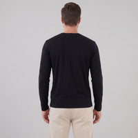 Herren Langarmshirt mit Rundhalsausschnitt | Hjalmar
