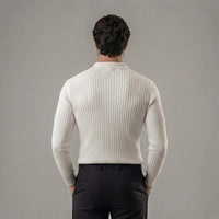 Herren Strickpoloshirt Langarm | Sigmund