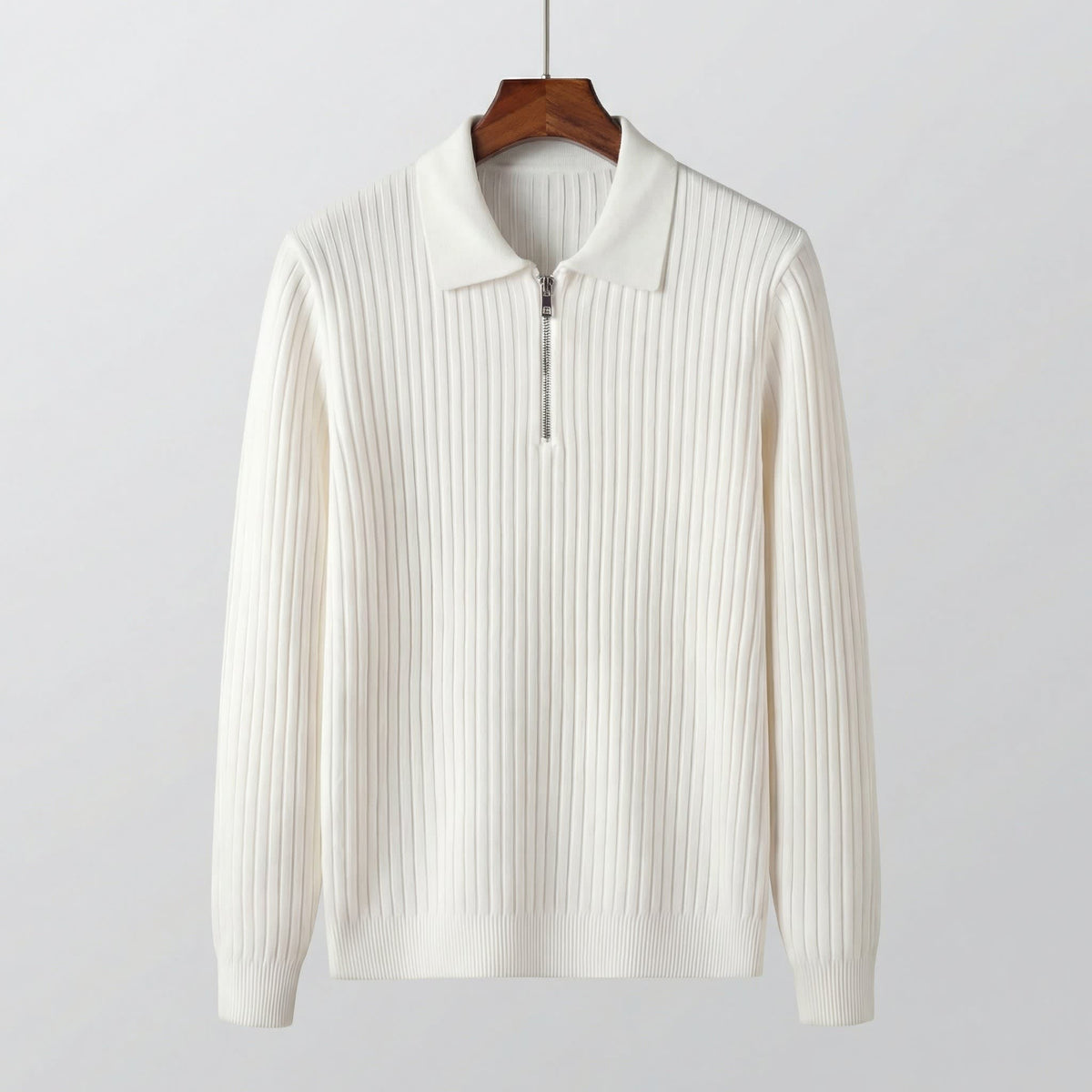Herren Strickpullover mit Reißverschluss | Silvester_2