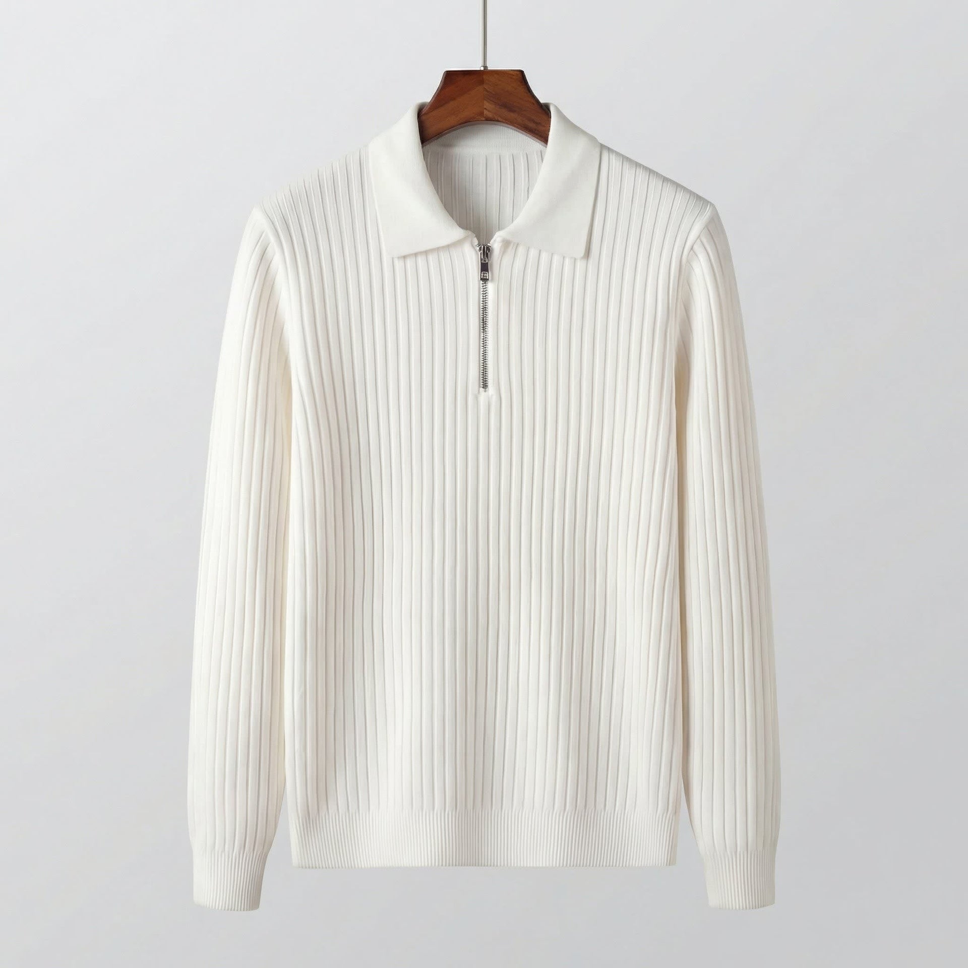Herren Strickpullover mit Reißverschluss | Silvester