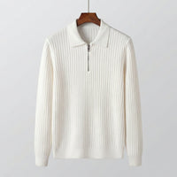 Herren Strickpullover mit Reißverschluss | Silvester