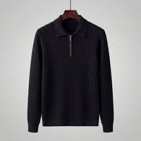 Herren Strickpullover mit Reißverschluss | Silvester