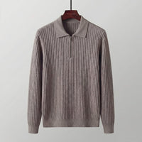 Herren Strickpullover mit Reißverschluss | Silvester