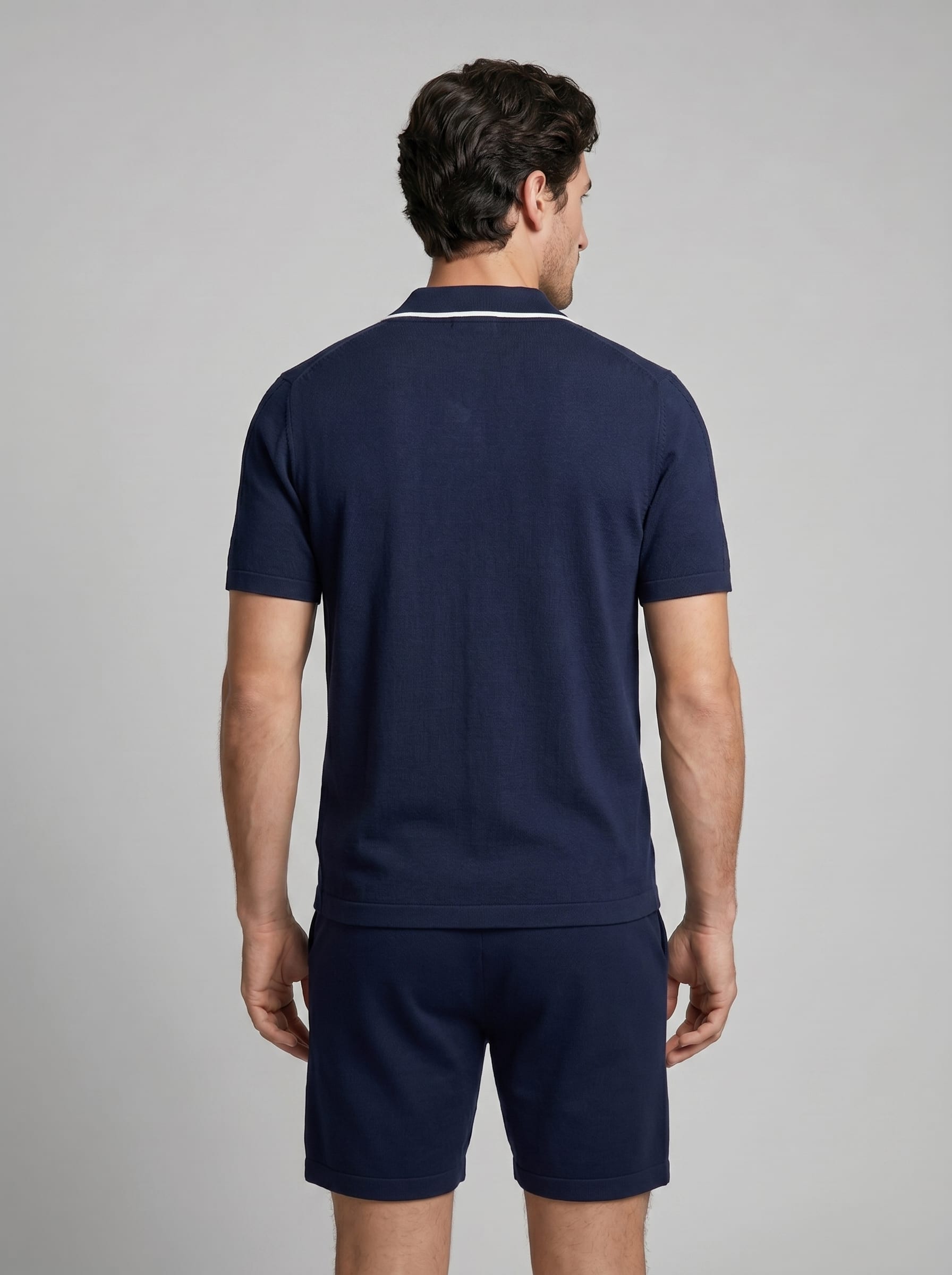 Herren Strickset mit Polokragen | Bruno