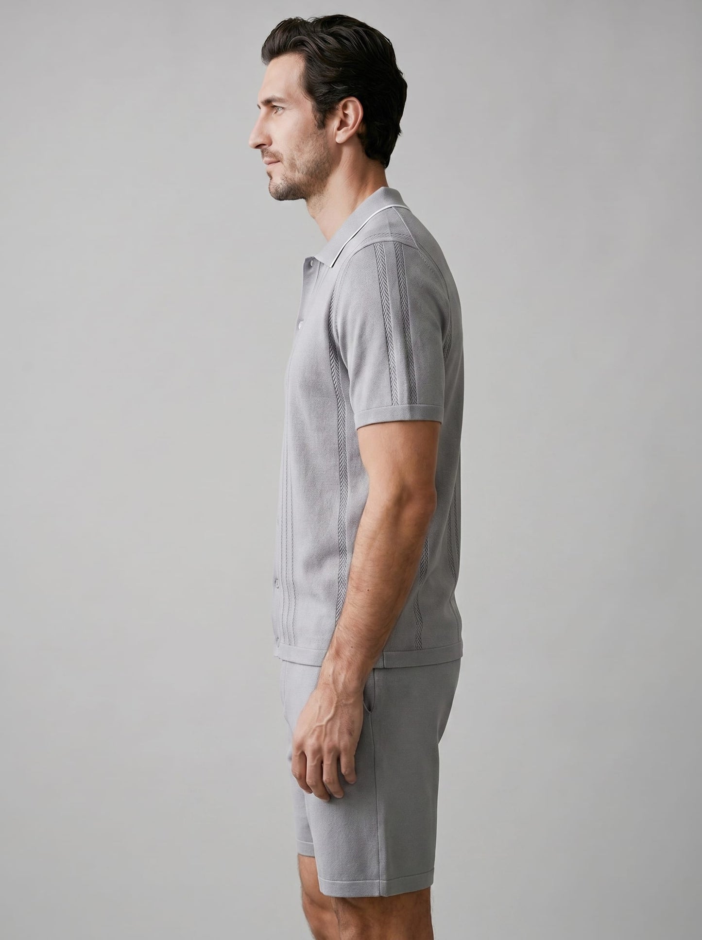 Herren Strickset mit Polokragen | Bruno_17