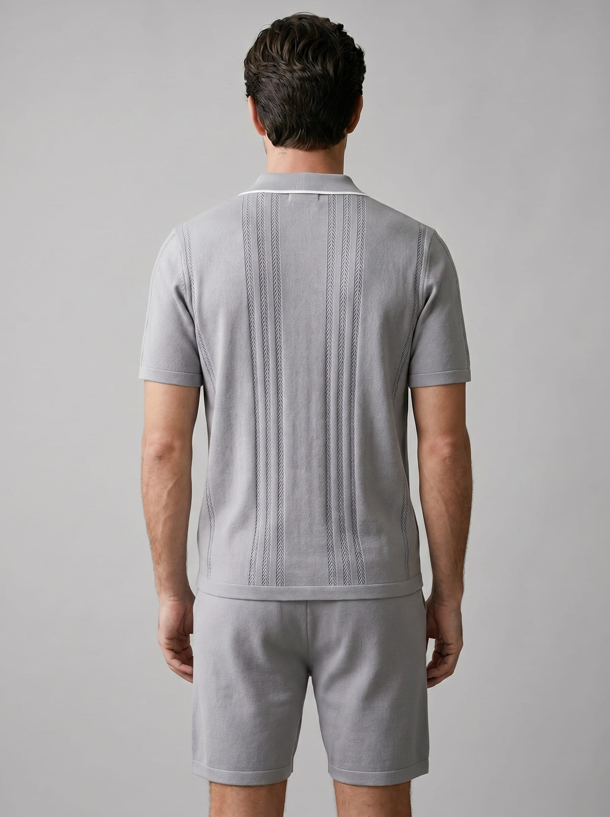 Herren Strickset mit Polokragen | Bruno