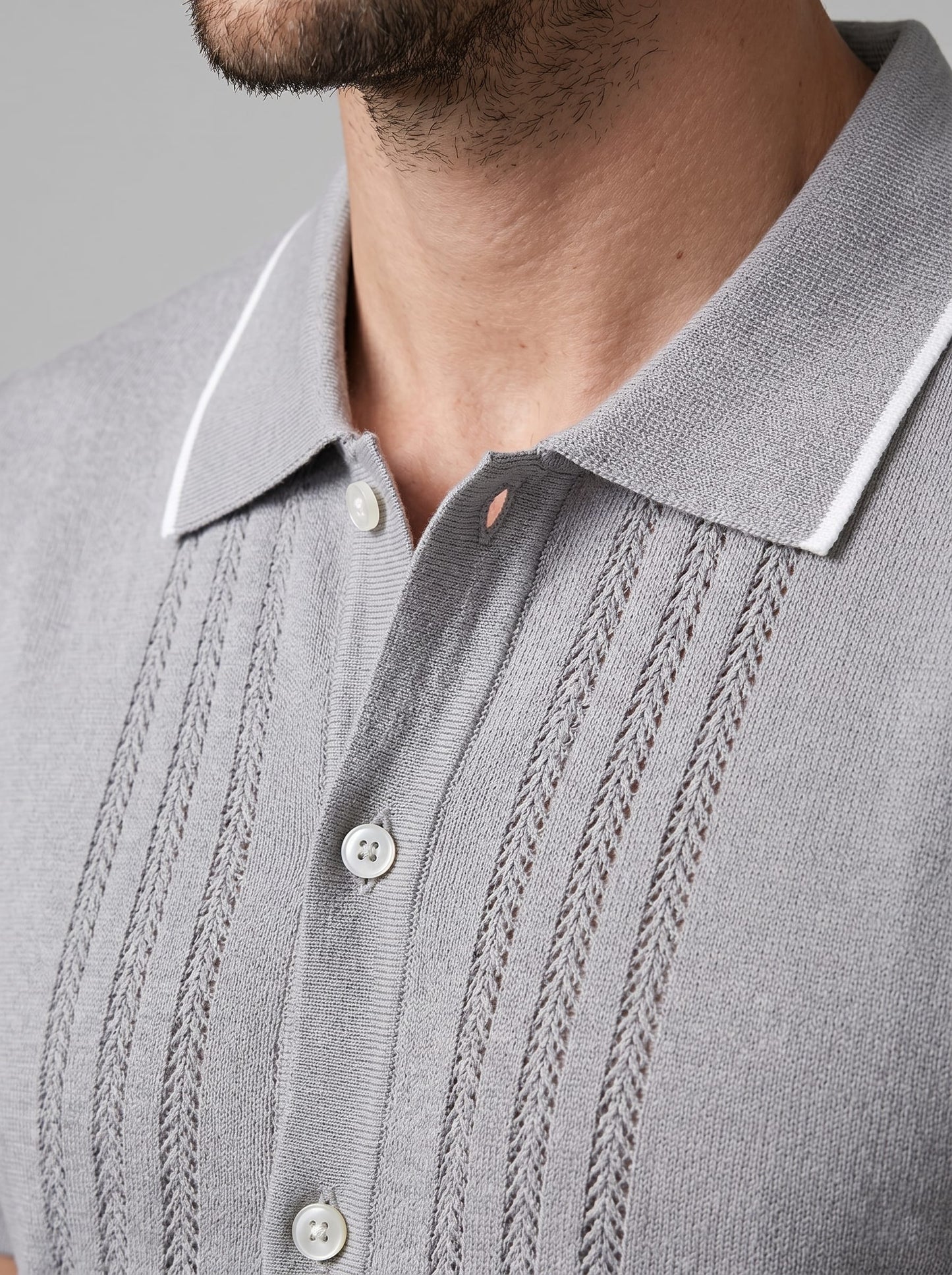 Herren Strickset mit Polokragen | Bruno_19