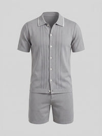 Herren Strickset mit Polokragen | Bruno