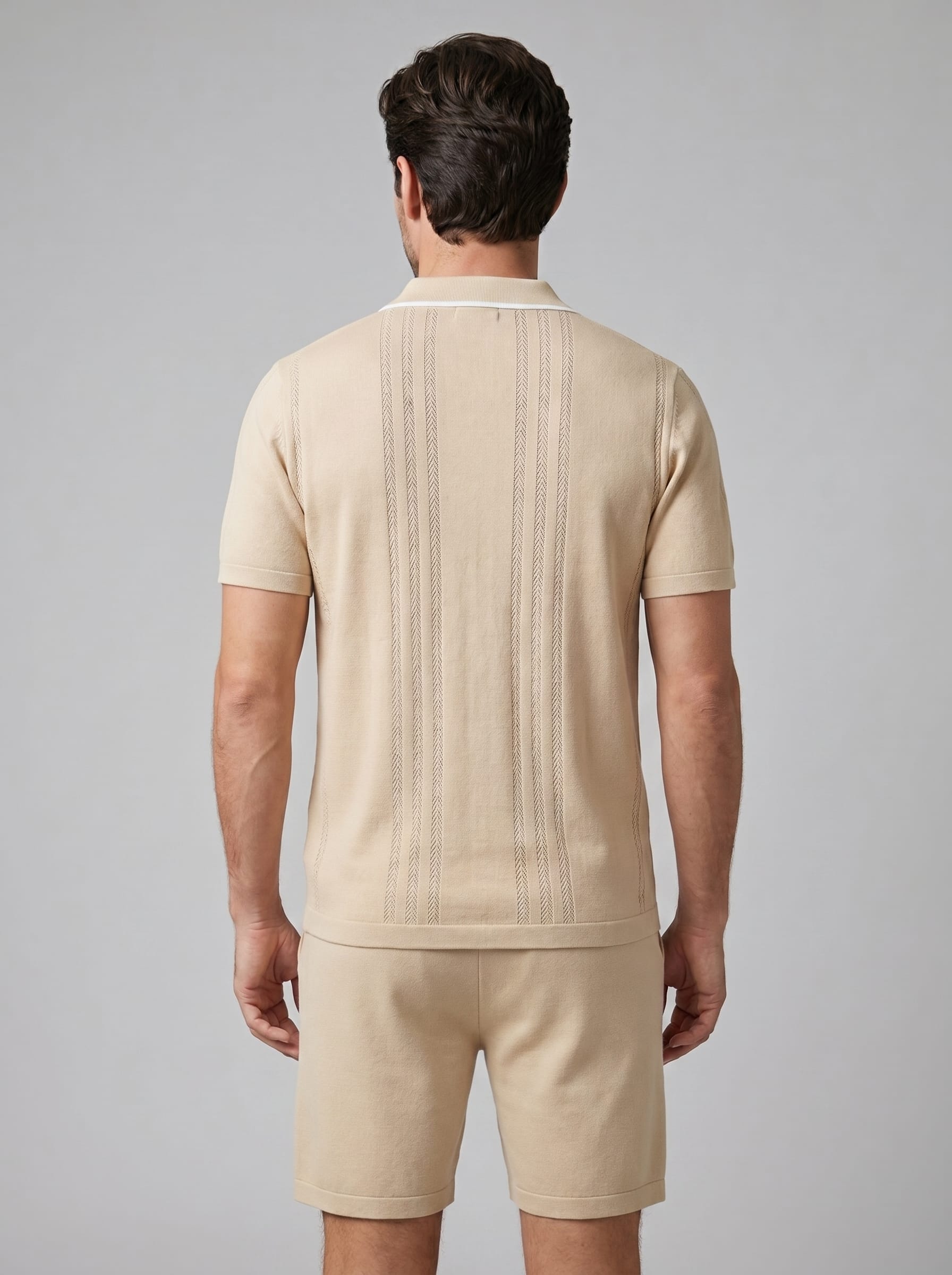 Herren Strickset mit Polokragen | Bruno