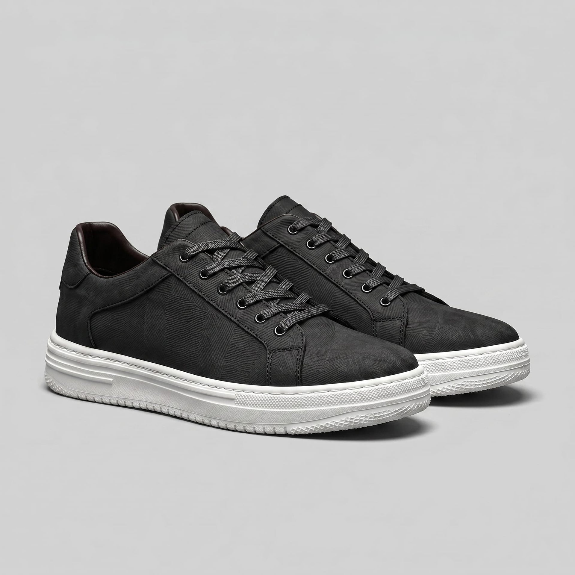 Herren Ledersneaker mit gepolstertem Schaftrand | Meinhard