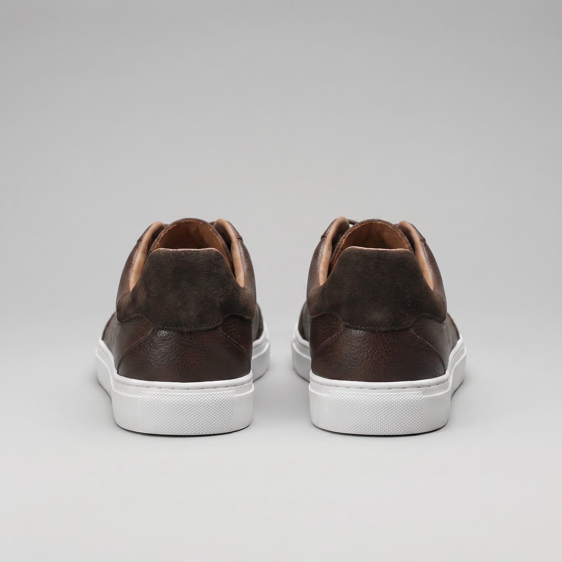 Herren Ledersneaker mit Wildlederkappe | Meinolf