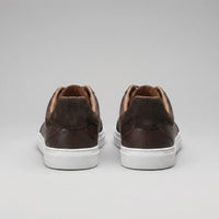 Herren Ledersneaker mit Wildlederkappe | Meinolf