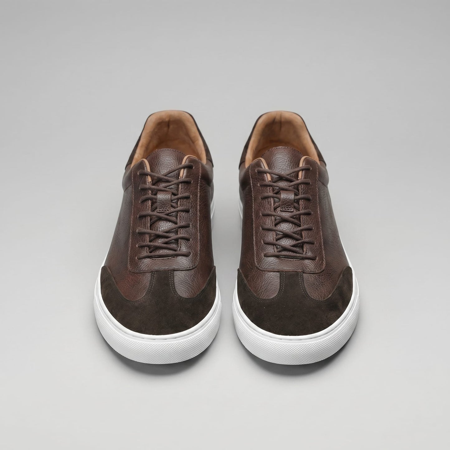 Herren Ledersneaker mit Wildlederkappe | Meinolf_5