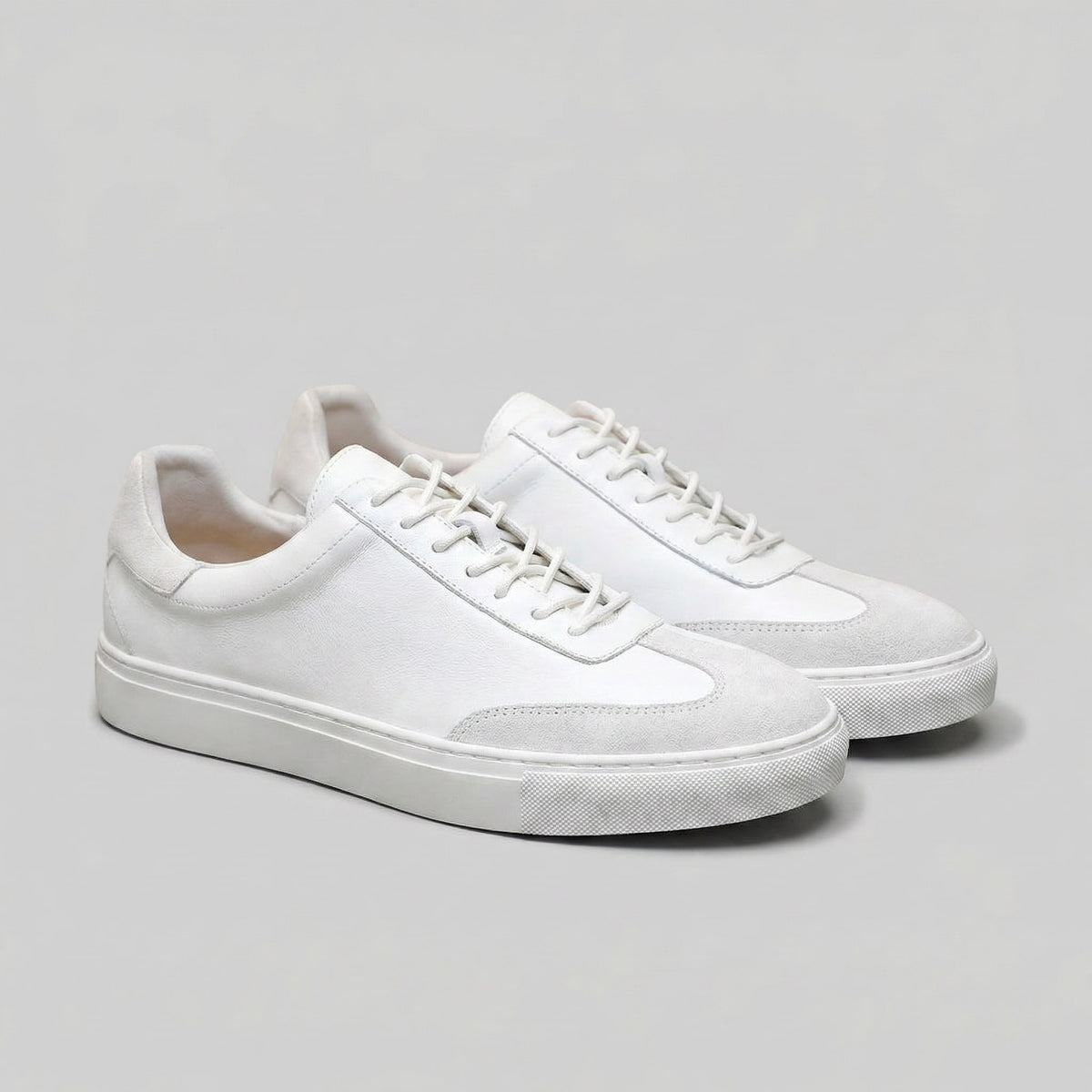 Herren Ledersneaker mit Wildlederkappe | Meinolf_6