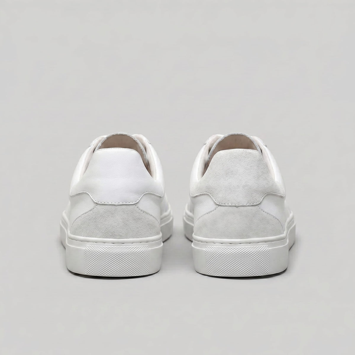 Herren Ledersneaker mit Wildlederkappe | Meinolf