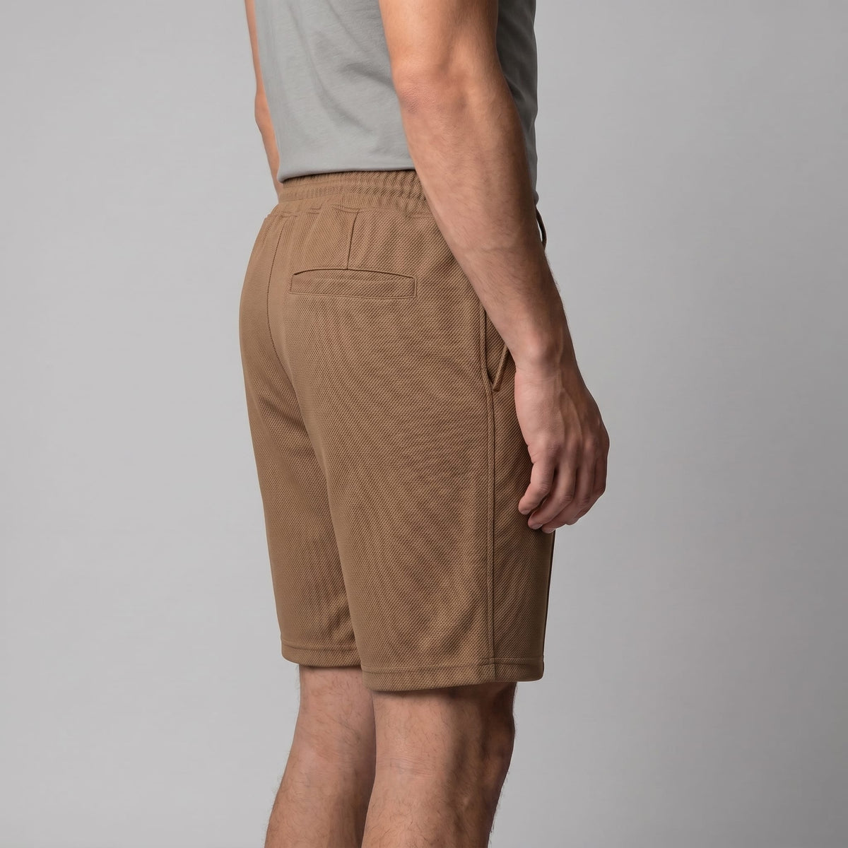 Herren Mesh-Shorts mit Bügelfalte | Caspar_11