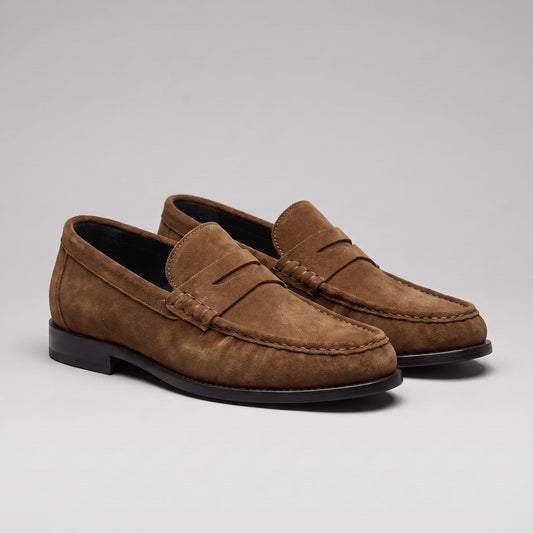 Herren Mikrofaser-Loafer in Wildlederoptik | Hubertus_1