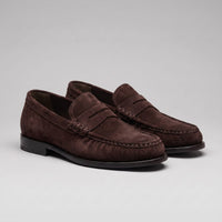 Herren Mikrofaser-Loafer in Wildlederoptik | Hubertus