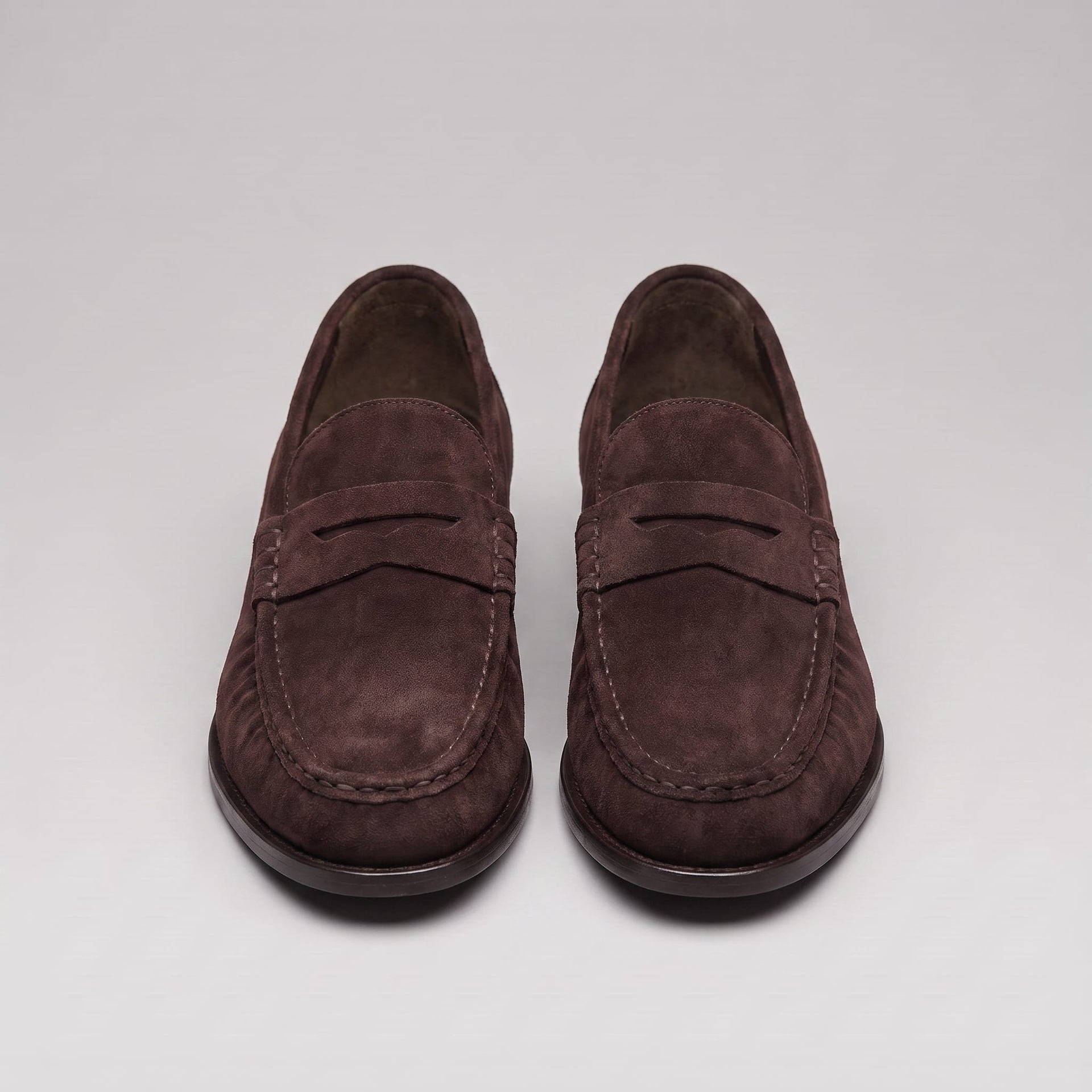 Herren Mikrofaser-Loafer in Wildlederoptik | Hubertus
