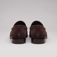 Herren Mikrofaser-Loafer in Wildlederoptik | Hubertus