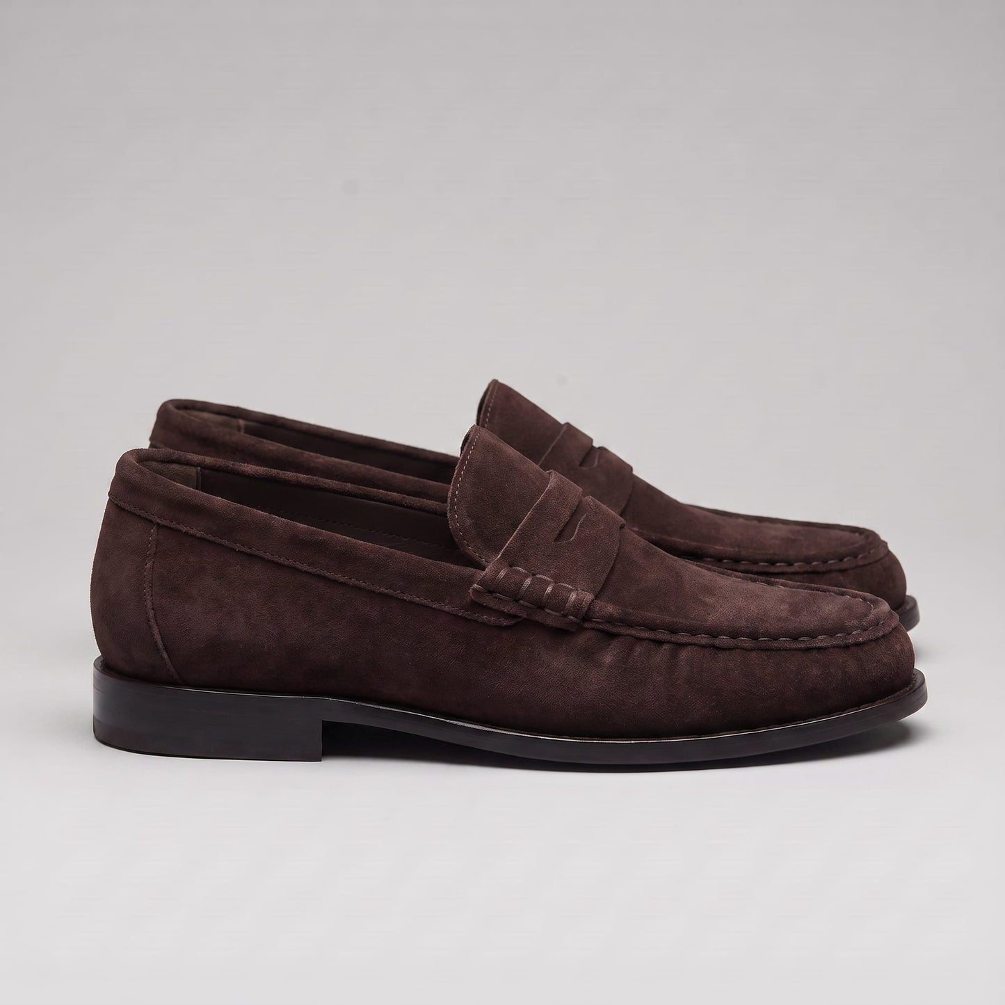Herren Mikrofaser-Loafer in Wildlederoptik | Hubertus_16