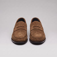 Herren Mikrofaser-Loafer in Wildlederoptik | Hubertus