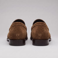 Herren Mikrofaser-Loafer in Wildlederoptik | Hubertus
