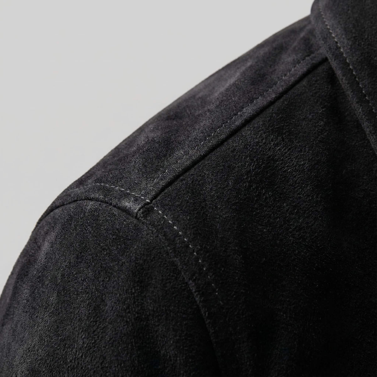 Herren Hemdjacke in Wildlederoptik mit Brusttaschen | Erich_8