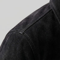 Herren Hemdjacke in Wildlederoptik mit Brusttaschen | Erich