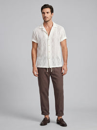 Herren Strickset mit Kubakragen und Hose | Burkhard