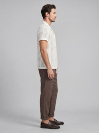 Herren Strickset mit Kubakragen und Hose | Burkhard