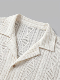 Herren Strickset mit Kubakragen und Hose | Burkhard