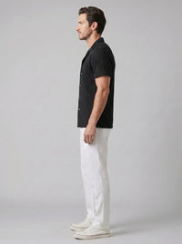 Herren Strickset mit Kubakragen und Hose | Burkhard