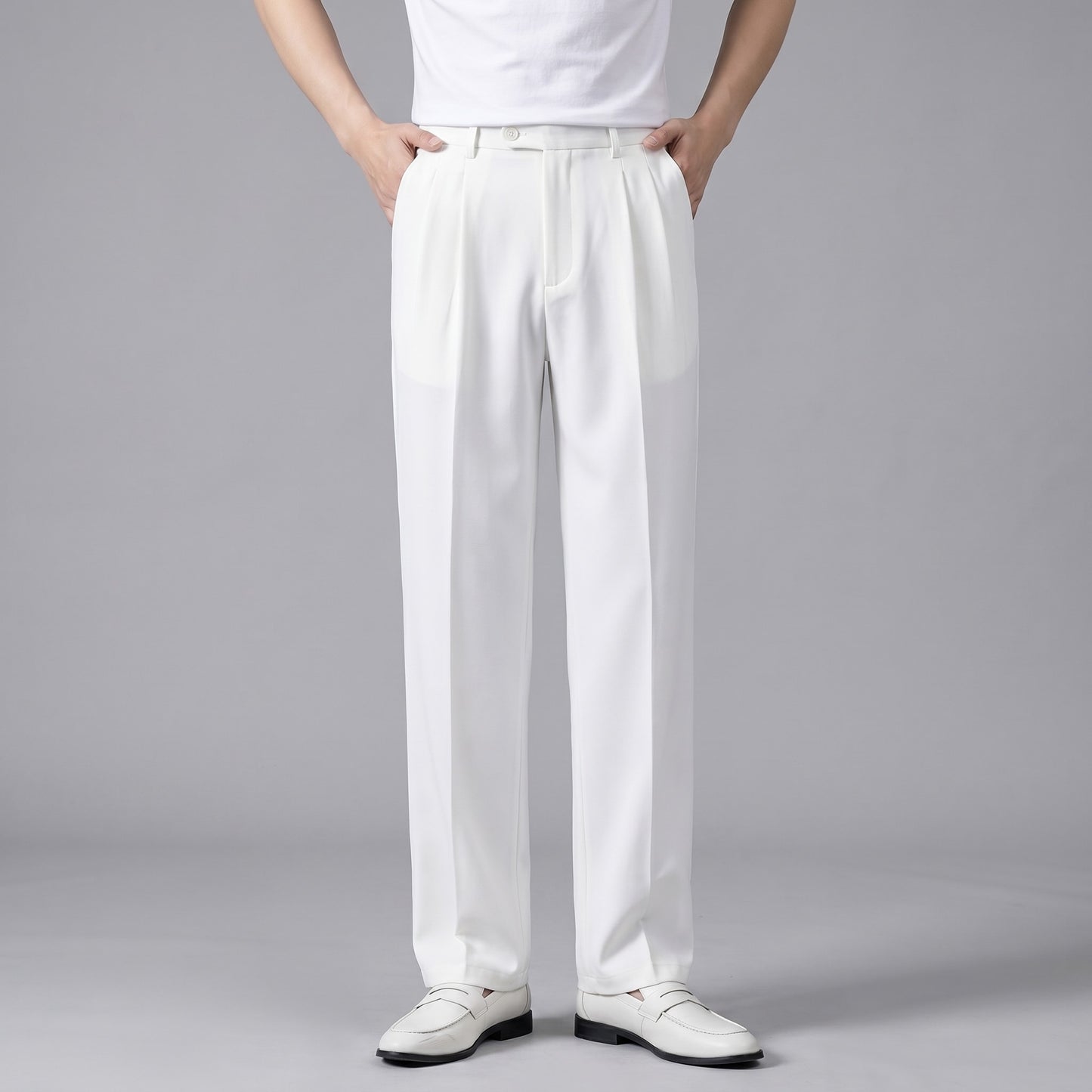 Herren Bundfaltenhose Oversize | Karlheinz_1