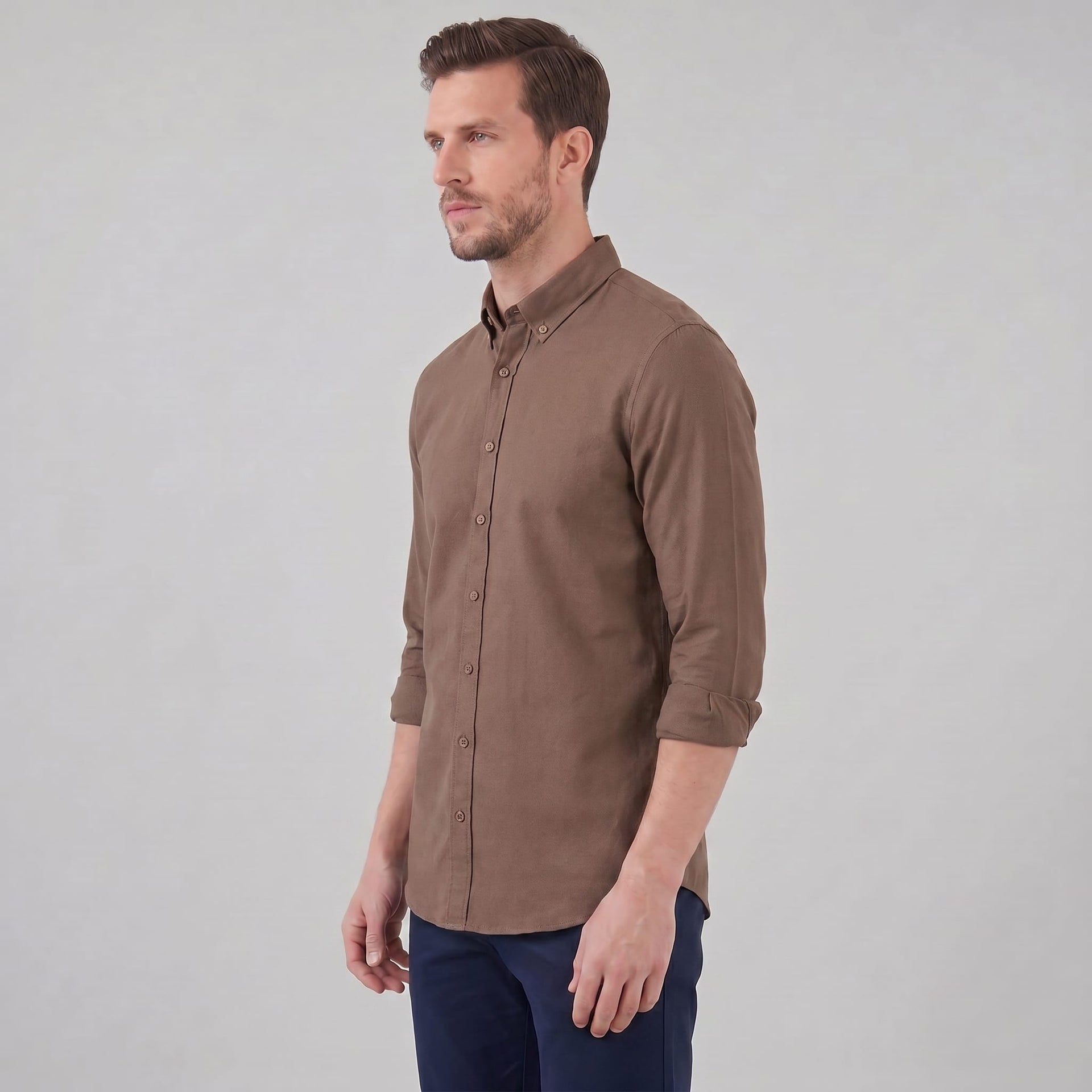 Herren Oxfordhemd Button-Down Regular Fit | Ingo