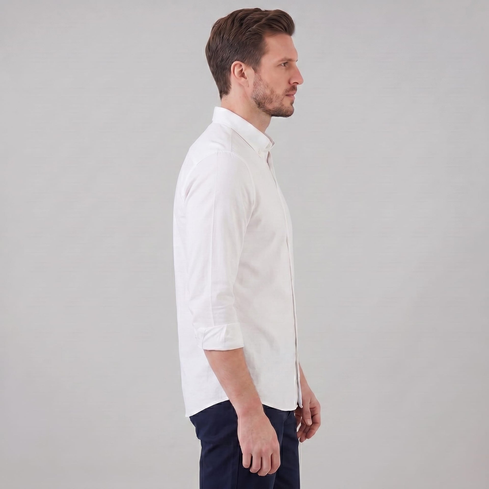 Herren Oxfordhemd Button-Down Regular Fit | Ingo