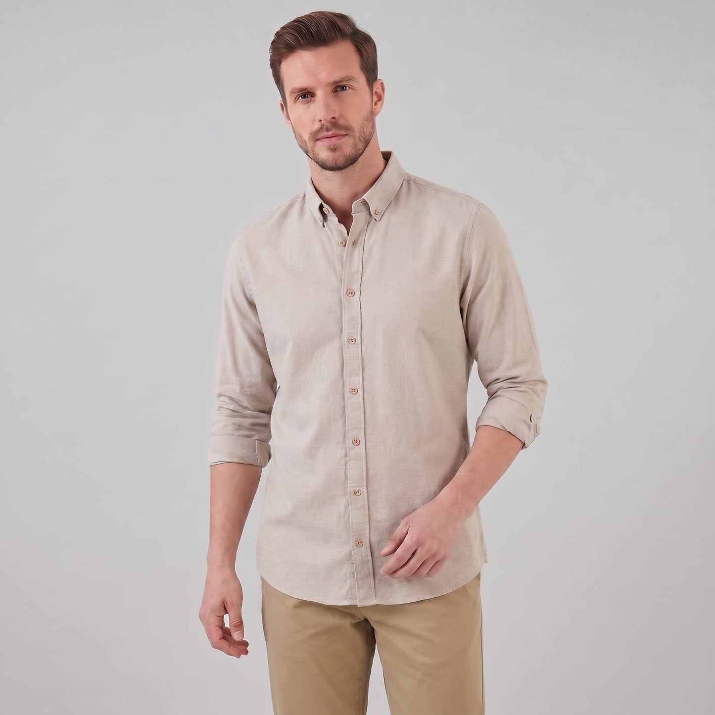 Herren Oxfordhemd Button-Down Regular Fit | Ingo_9