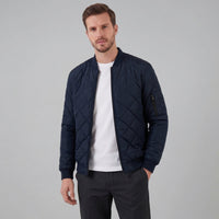 Herren Steppjacke im Bomber-Schnitt mit Rippbündchen | Walter
